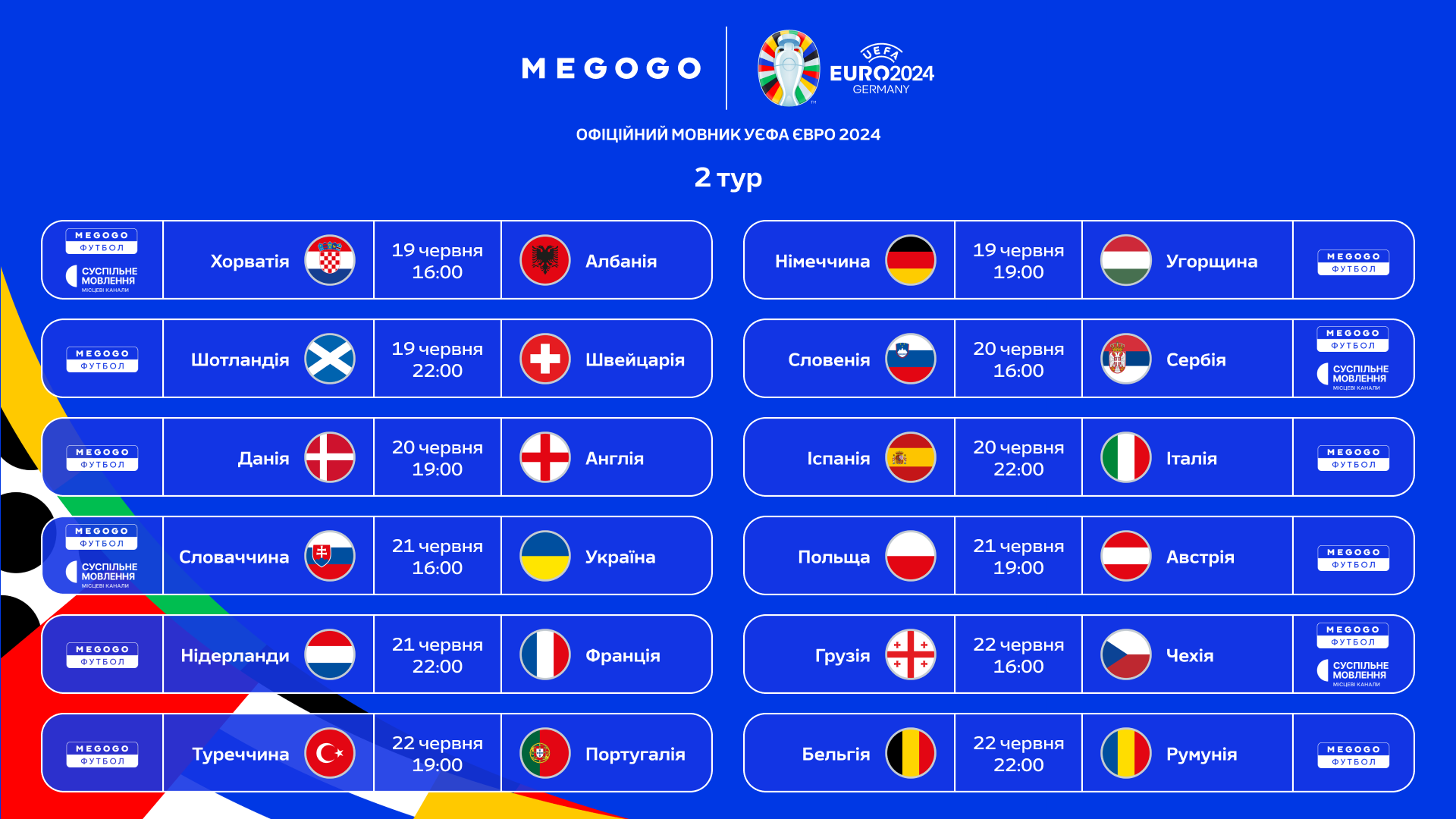 Стало відомо, де дивитися матчі збірної України на Євро-2024: на якому каналі будуть трансляції
